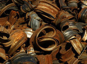 Recycled Scrap Metal Materials Automotive Scrap