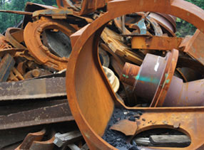 Recycled Scrap Metal Materials Obsolete Equipment